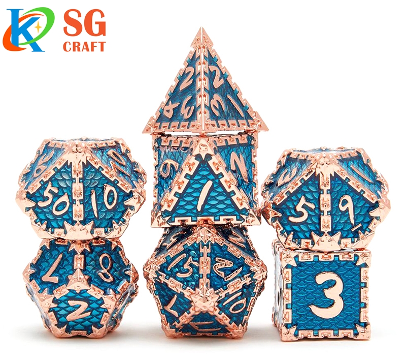 Custom Metal Dice Design | SG-CRAFT Metal Dice Manufacturer