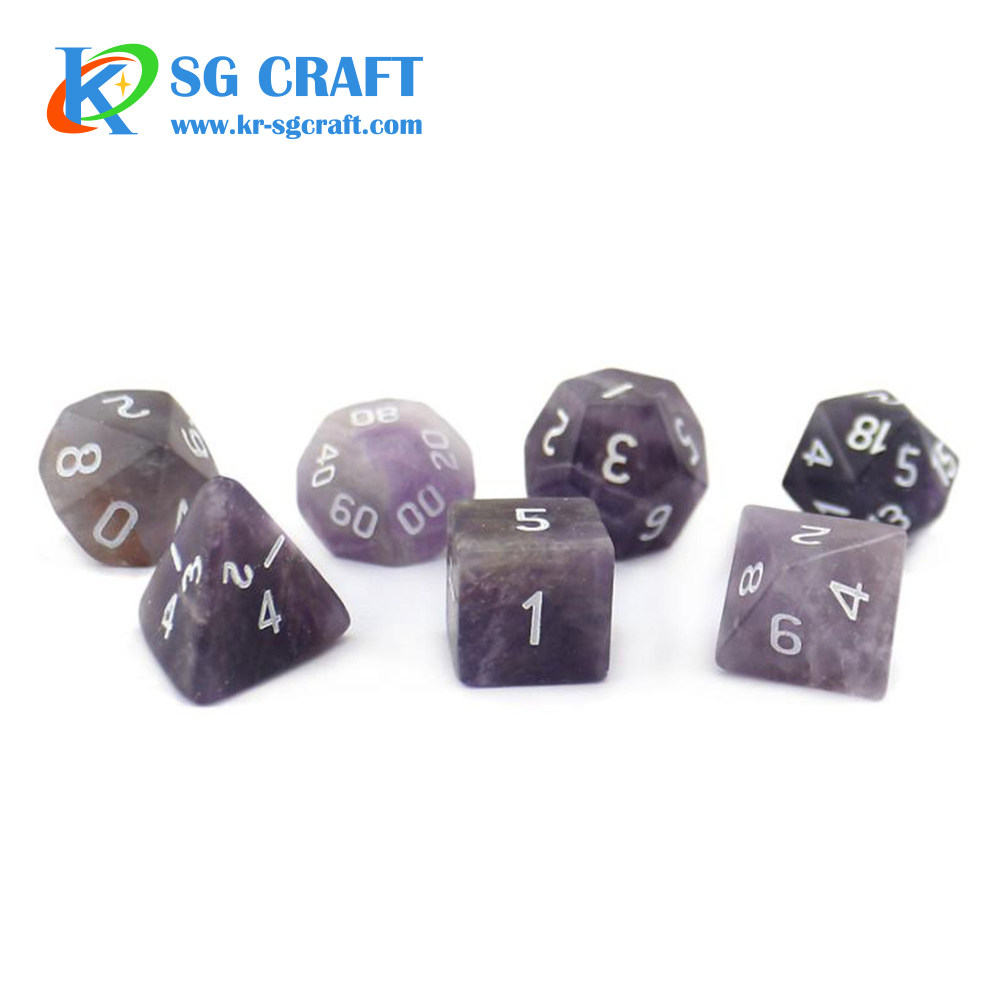 Custom Resin Dice Set | Handmade DND RPG Polyhedral Dice Set Factory