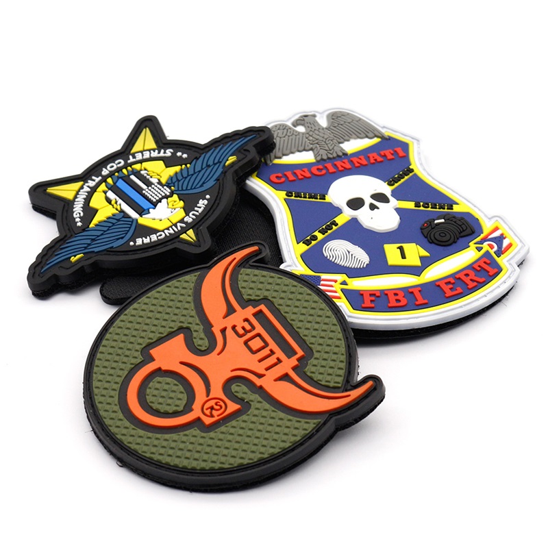 Custom Pattern Printed PVC Patch | OEM Personalized Design Rubber Patch