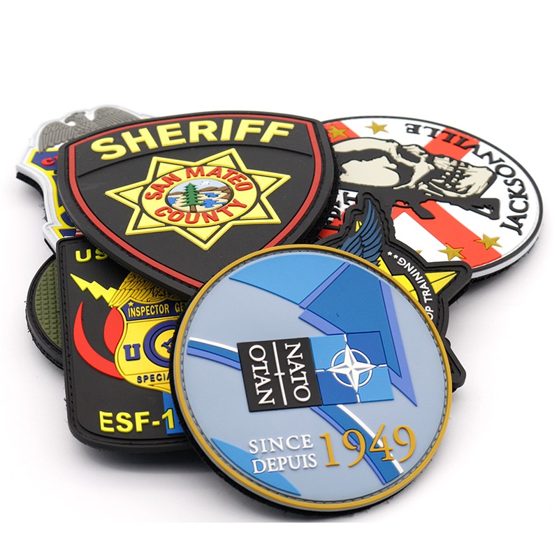 Custom Soft PVC Patch | OEM 3D Raised PVC Patch Wholesale Factory