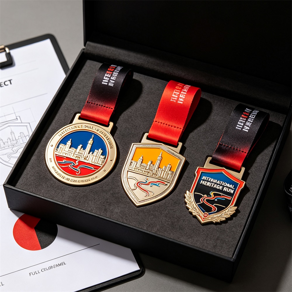 Custom Medal Gift Box Set | Commemorative Medal Manufacturer