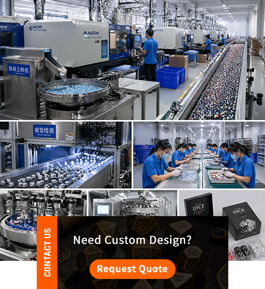 custom dice, pin manufacturer